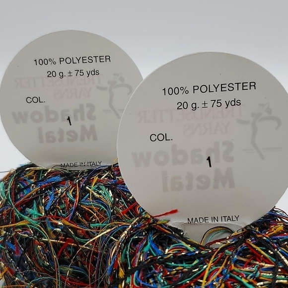 Trendsetter Eyelash Shadow Metal Yarn NTW Jewel tones - Picture 3 of 6